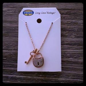 Fossil Locket Necklace